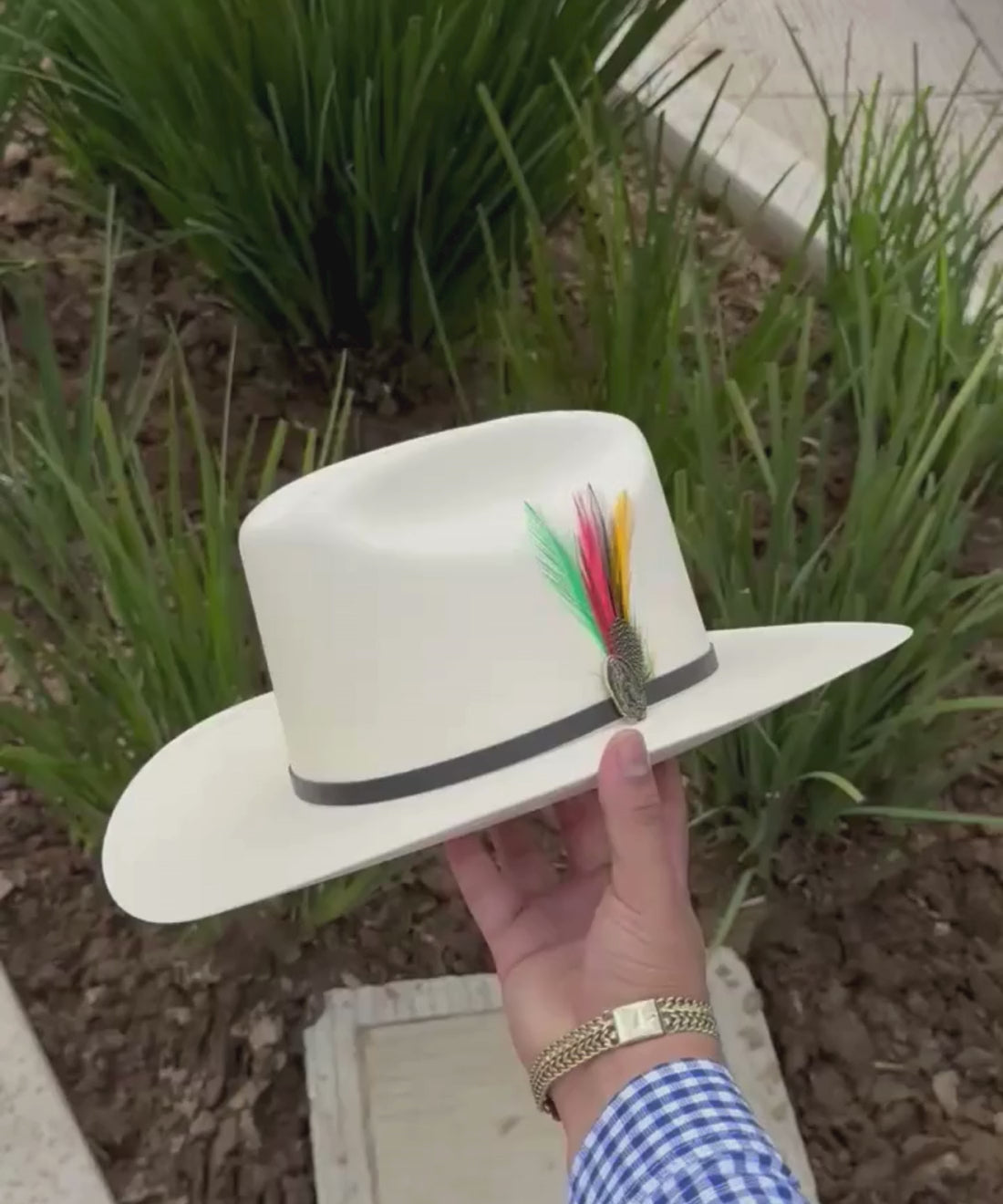 Sombrero Vaquero Laredo Hats Sinaloa – Edición Virgen de Guadalupe 1000X